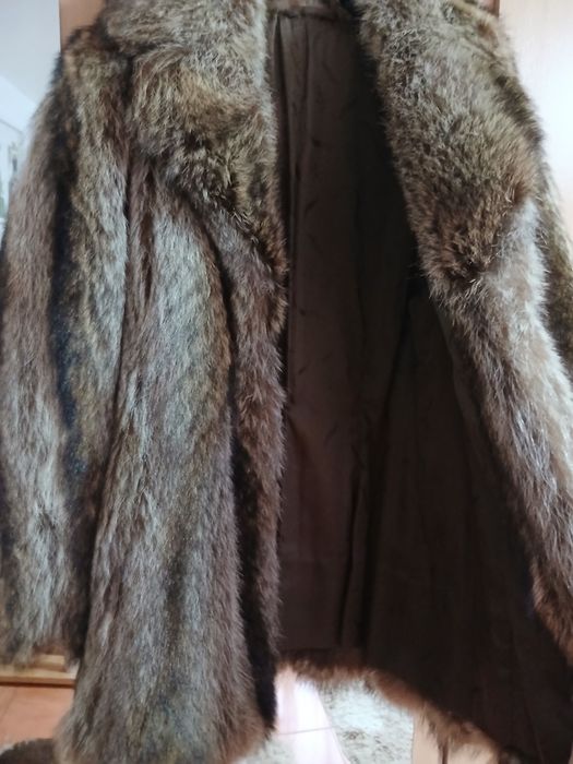 Haina de blana naturala vulpe