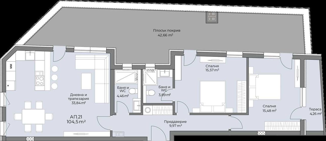 Продава се Тристаен апартамент в Пловдив, Христо Смирненски - 229 кв.м за 833 €/кв.м - Снимка #1