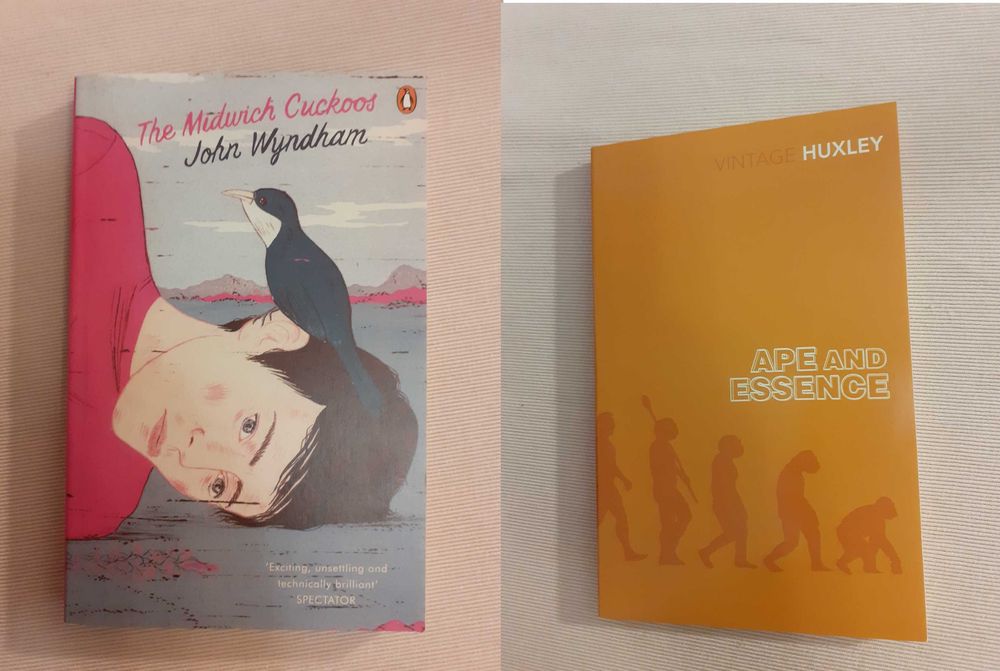 Huxley si Wyndham - romane sciece fiction, carti noi