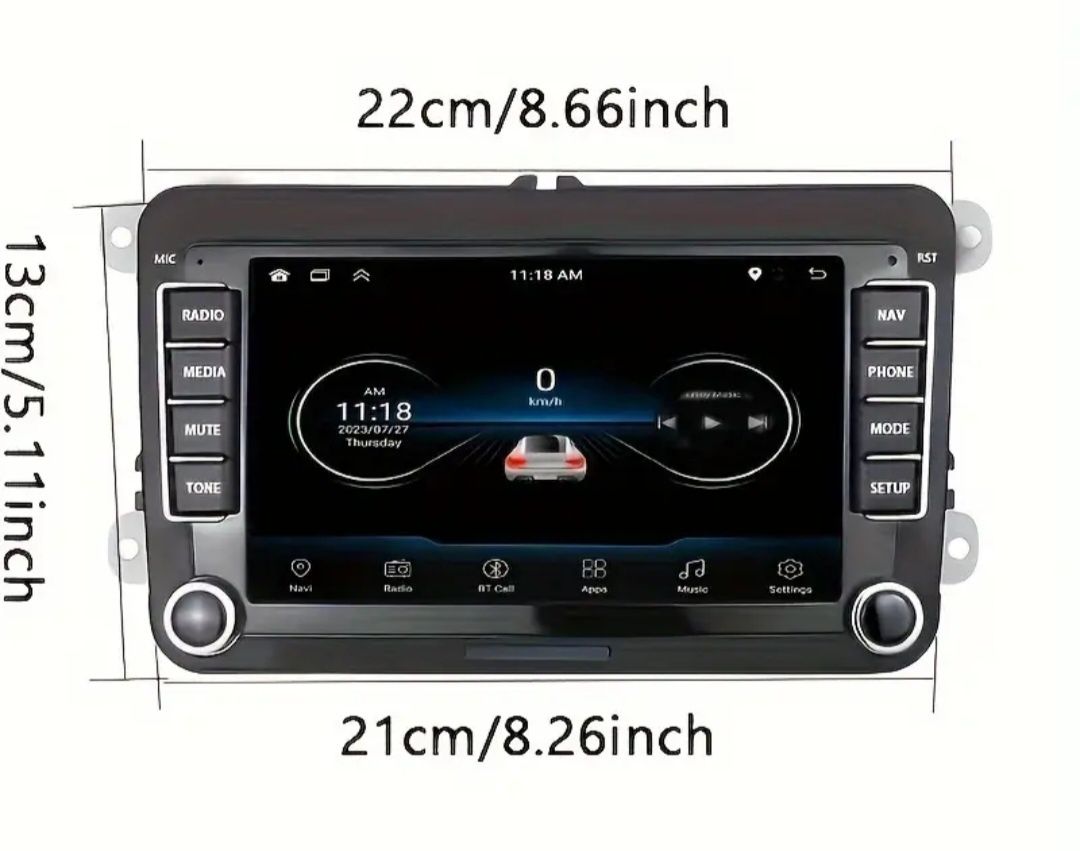 Мултимедия ANDROID 7 INCH VW