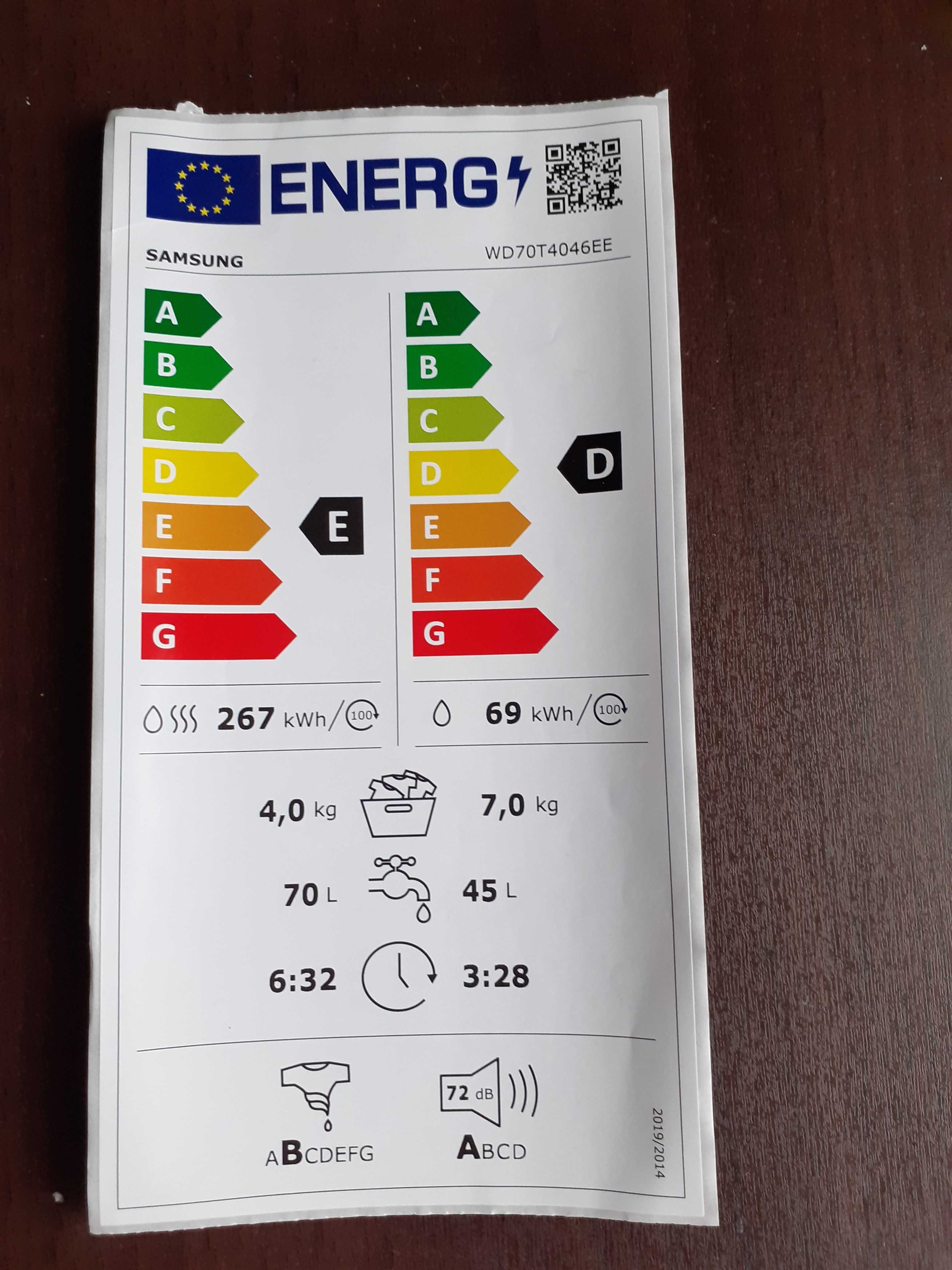 Masina spalat rufe SAMSUNG sigilata