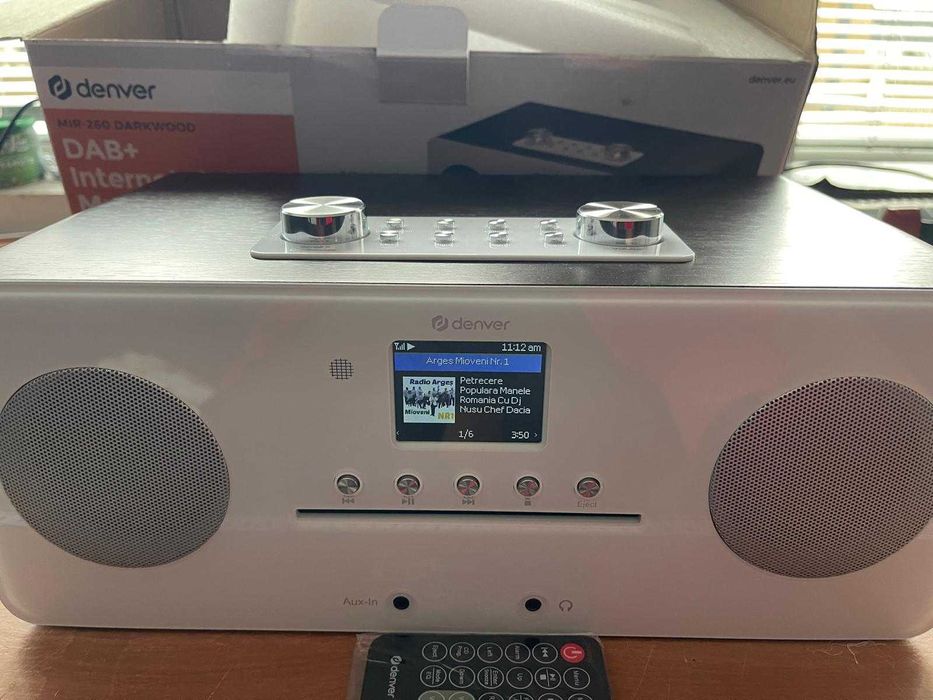 Radio cu internet Denver MIR-260, DAB+/FM, Bluetooth 5.0