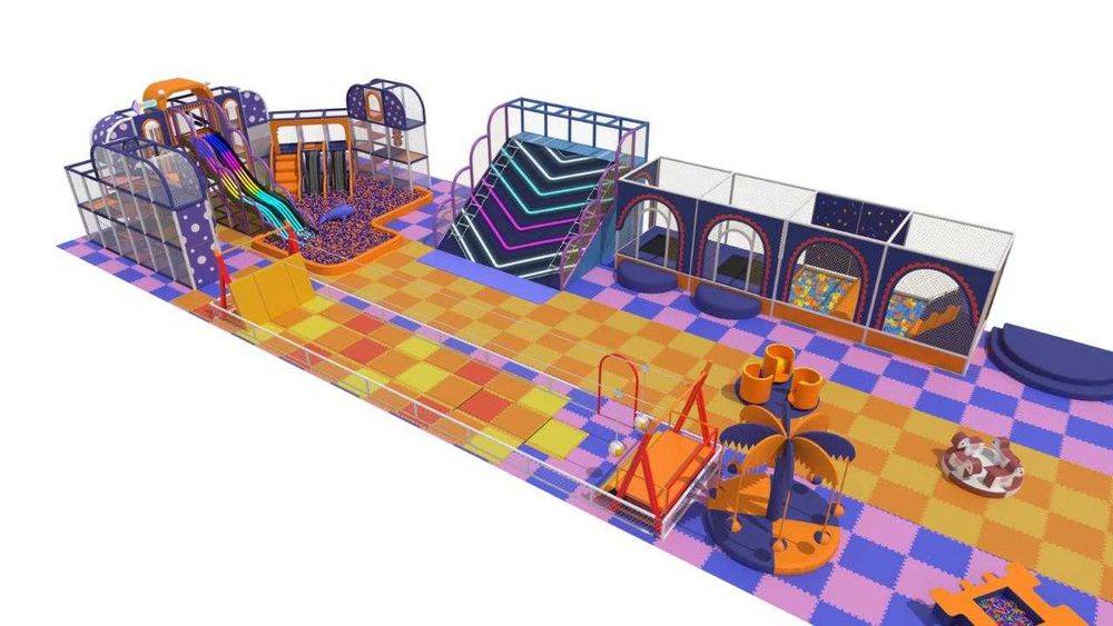 Детский лабиринт, детский игровой парк.