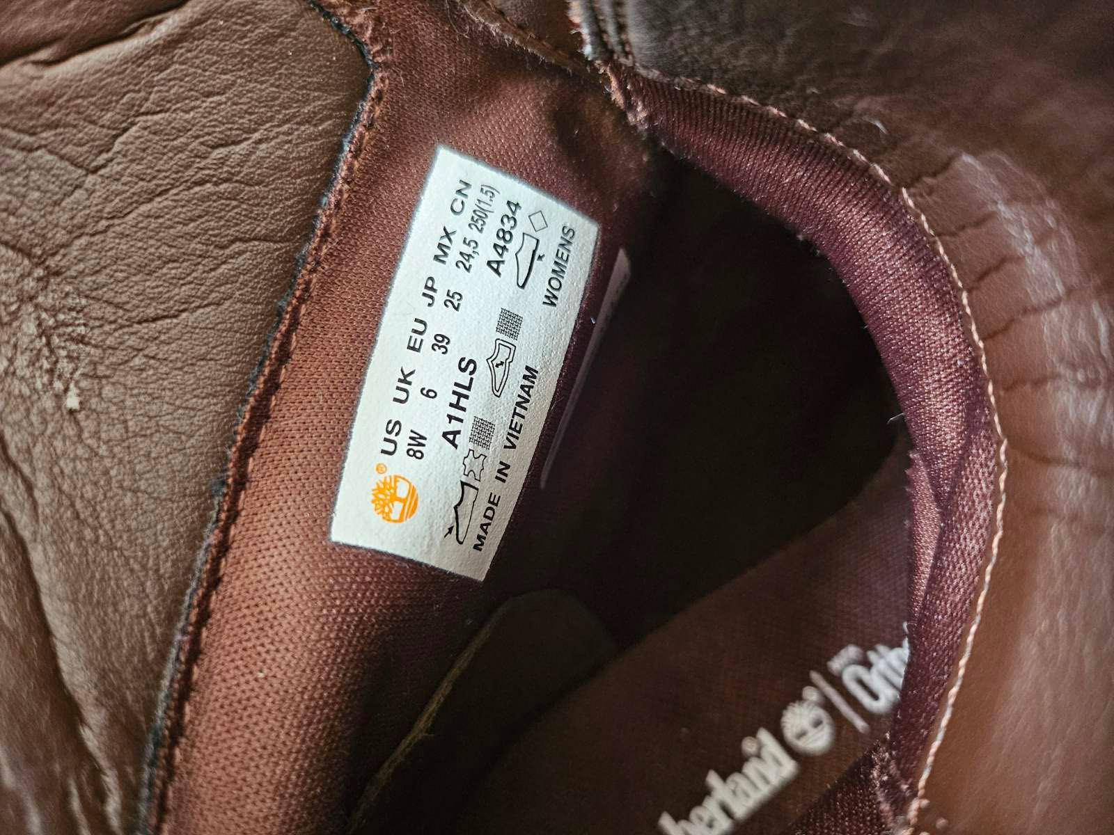 Timberland боти на висок ток