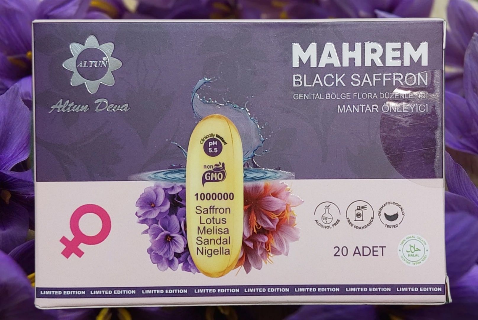 Mahrem/Black Saffron/Шафран/Черный/женские болезни/Premium/Organic