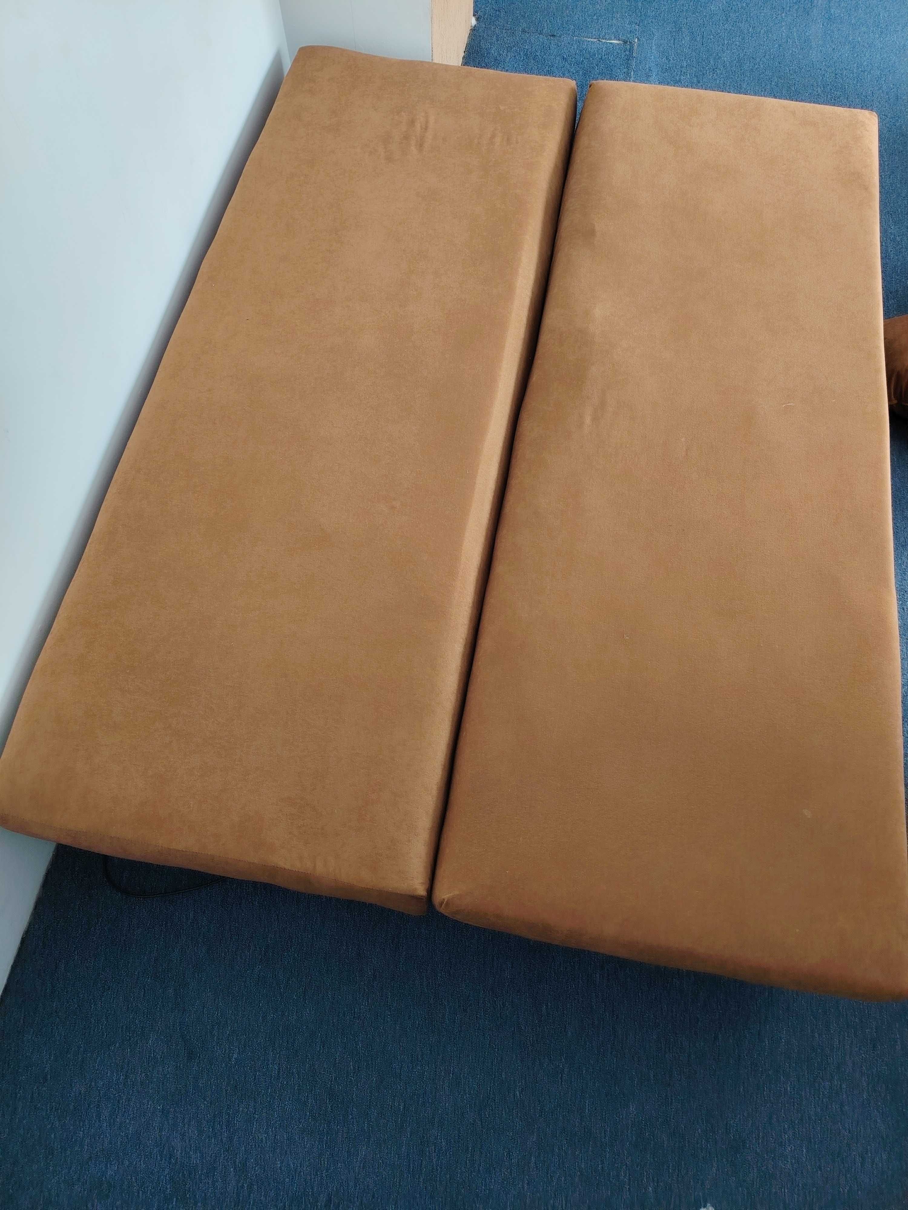 Canapea maro extensibila 140/200