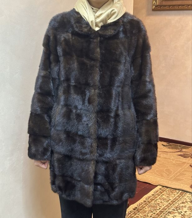 Норковя шуба трансформер
