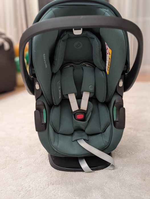Scoică Maxi-Cosi Pebble 360 Pro + bază ISOFIX + adaptor carucior YOYO