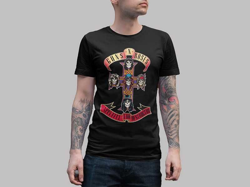Мъжка тениска Guns N' Roses 7 модела всички размери
