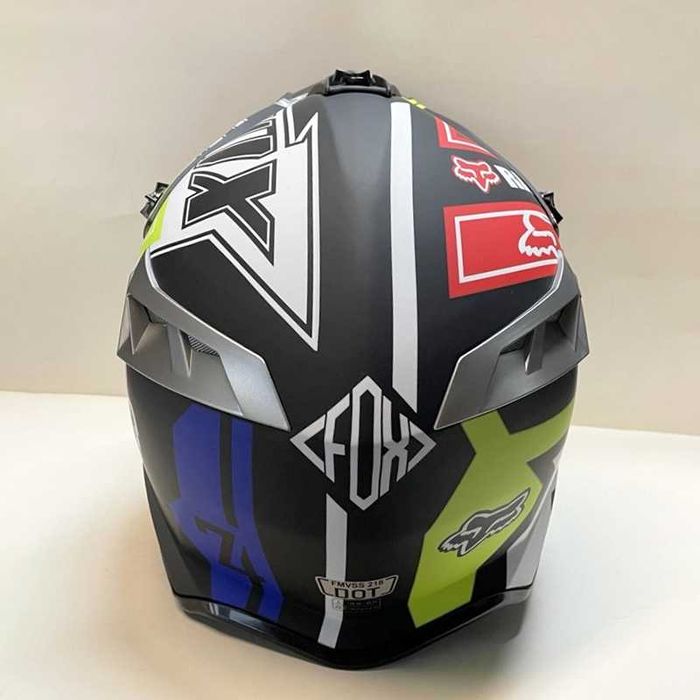 Кросова каска FOX, Full Face, DOT - Size: L - Вело, Мото, Скутер, Бъги