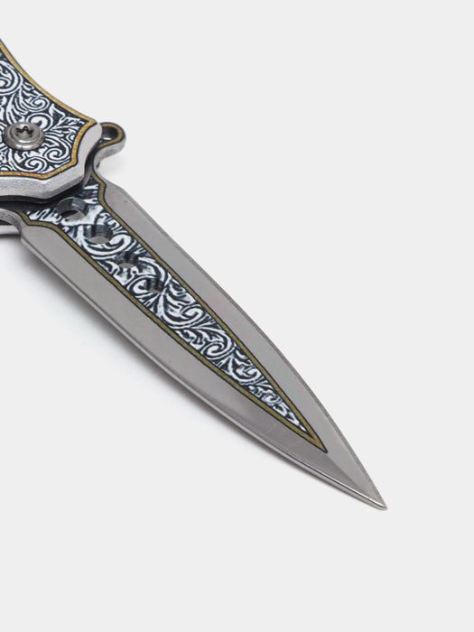 Мини туристический нож, спиннер, складной, охотничий