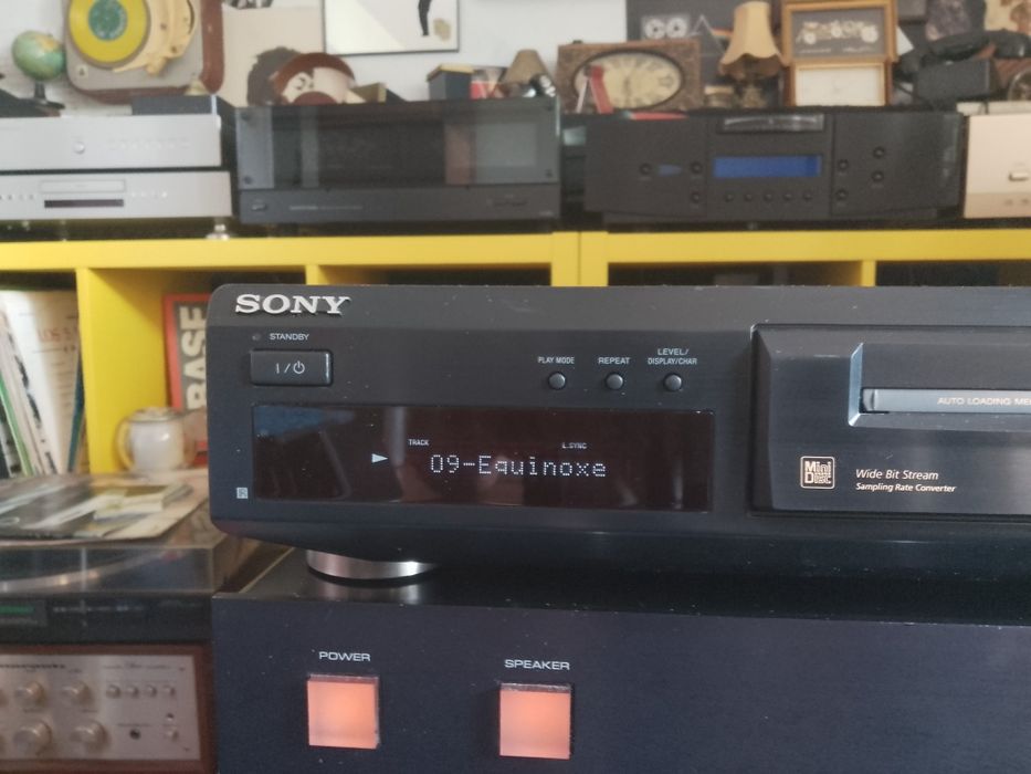Amplificator Sony TA-F 450 d și minidisc Sony MDS -JE 300