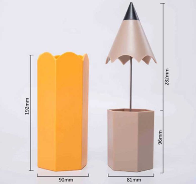 Suport creioane pixuri model creion, pret per bucata