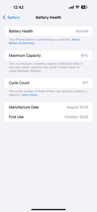 Iphone 16 Pro Max, Desert Titanium, 1 TB, stare impecabila