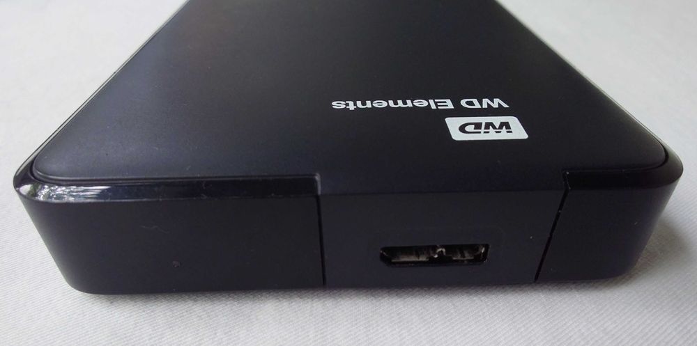 HDD extern WD Elements Portable, 2TB, 2.5", USB 3.0, Negru