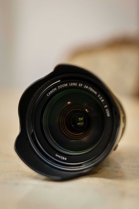 Vand Canon 24-70 f/2.8 var II - stare excelenta