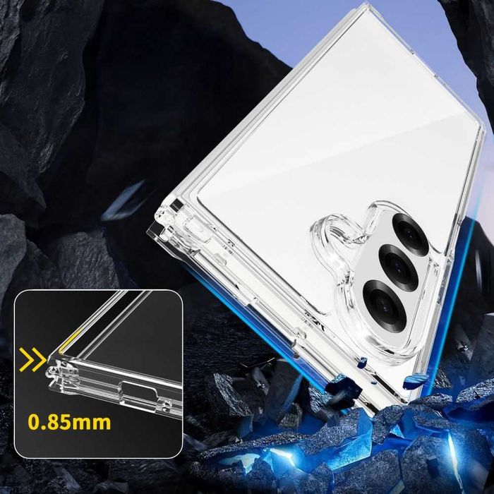 Huse premium slim cover SAMSUNG Galaxy Z Fold7 Fold 6 5 5G +Folie ecra