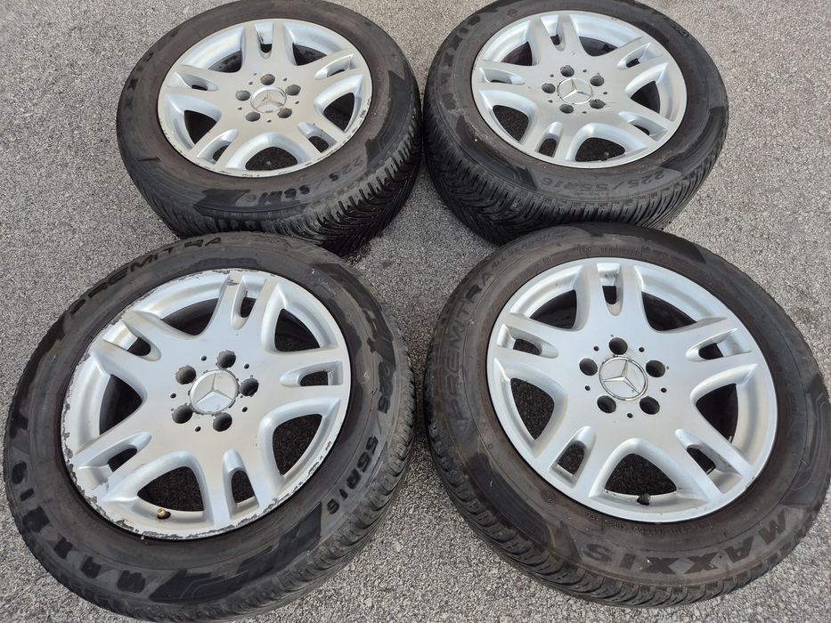 5х112/16 с гуми Мерцедес E C class ML 5x112/16 Mercedes Skoda Audi