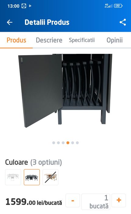 Vând masă cu 6 scaune .