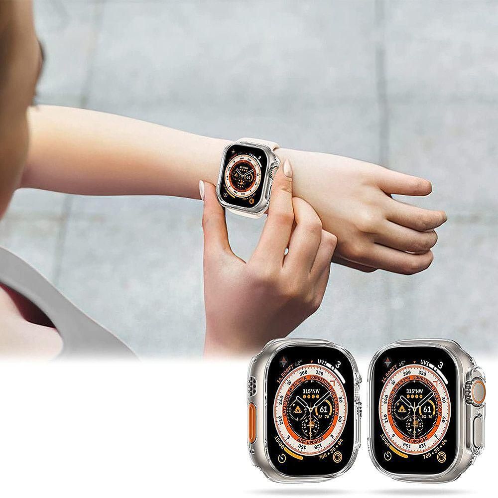 Бъмпер tech-protect defense 360 за apple watch ultra 49mm. прозрачен