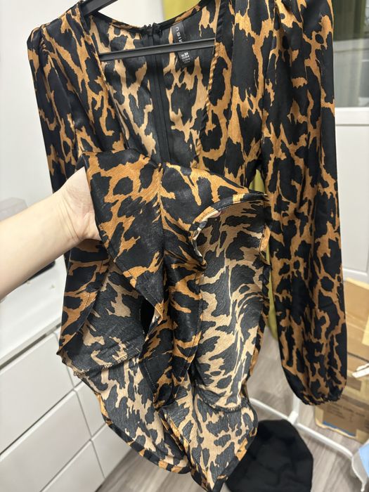 Платье тигровое