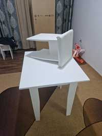 Стол с 4х табуретками  65×75 размер