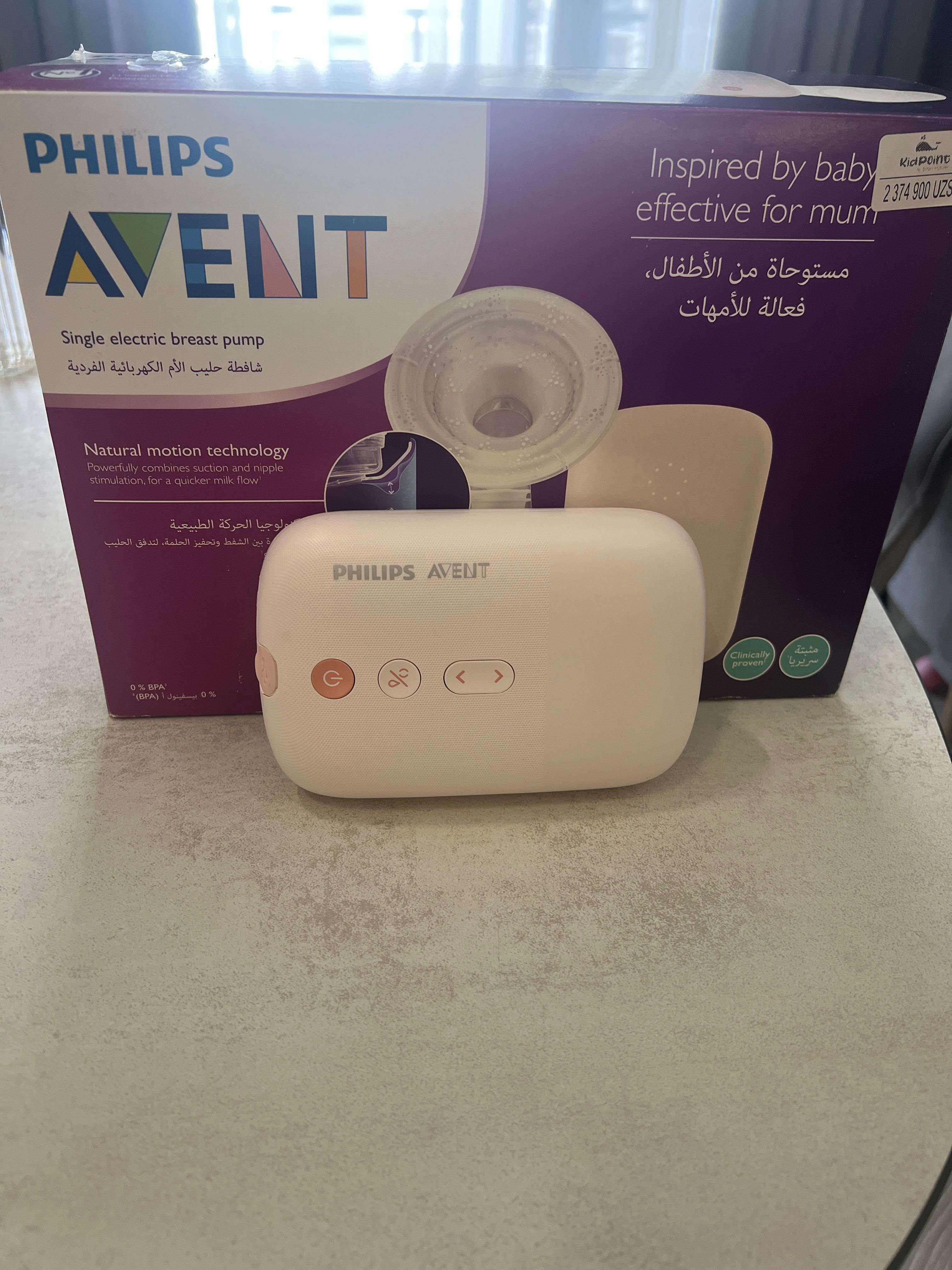 Электронный молокоотсос Philips Avent SCF395/11