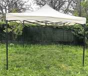 Cort Pavilion Gri 3x3m Pliabil – Design Modern si Solid