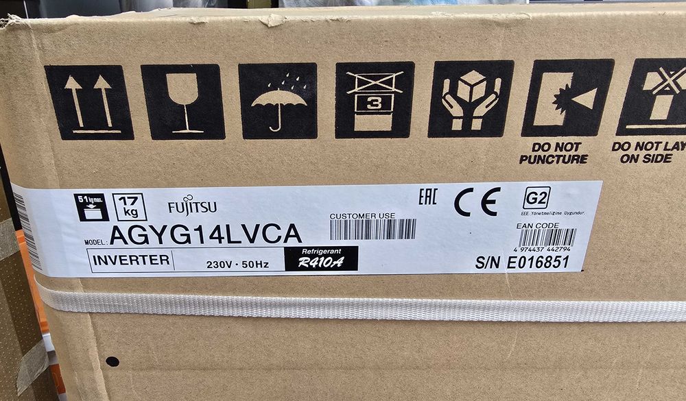 Продавам Инверторен Подов Климатик FUJITSU AOYG14LALL AGYG14LVCA