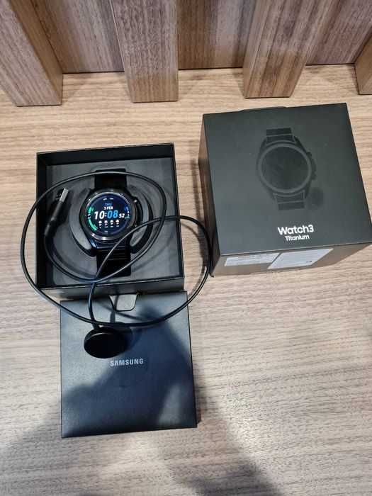 SAMSUNG Galaxy Watch 3 Titan schimb cu Apple watch