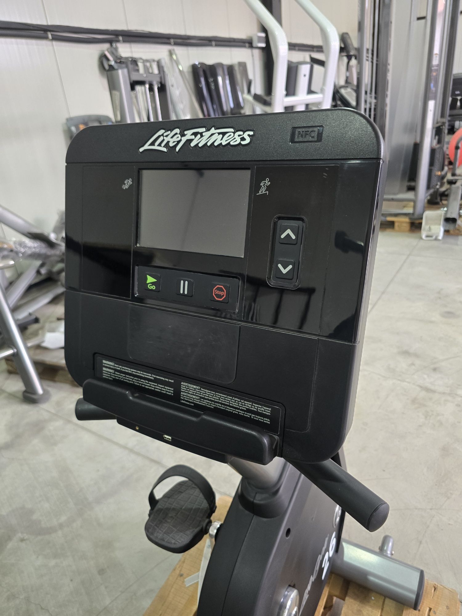 Life fitness bike лайф фитнес колело с облегалка без забежка