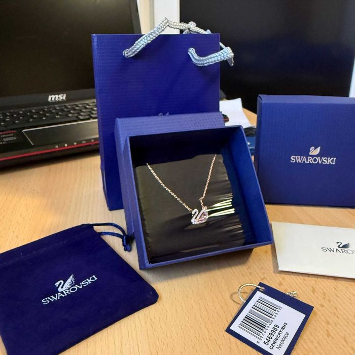 Lantisor Swarovski Rose/Gold Premium