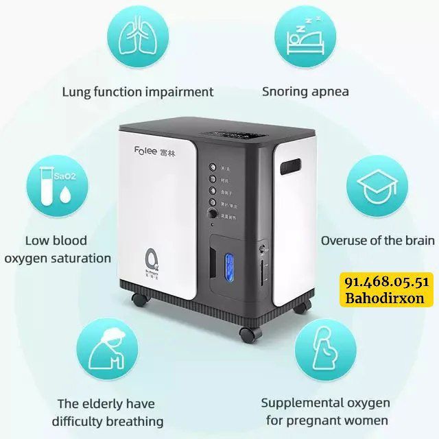 Folee концентратор кислорода 5 литровый