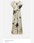 Vand rochie zara midi satinata