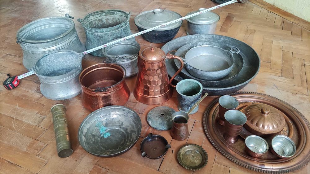 стари медни съдове