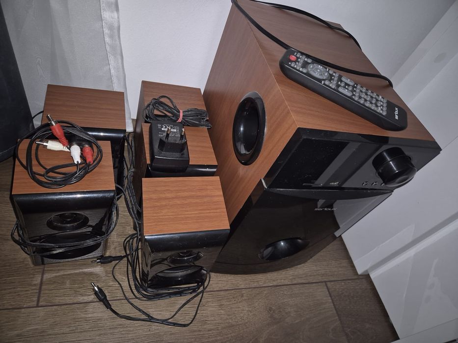 Sistem Home cinema 5.1 Serioux 125W