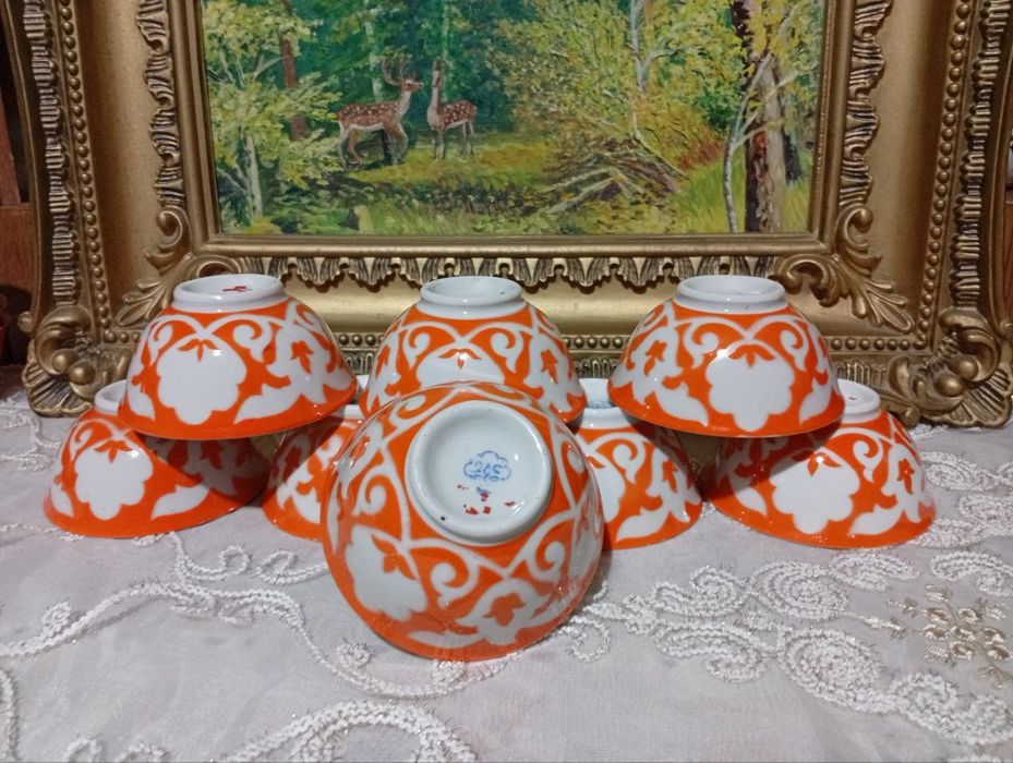 Пиалушки и Чайники советские