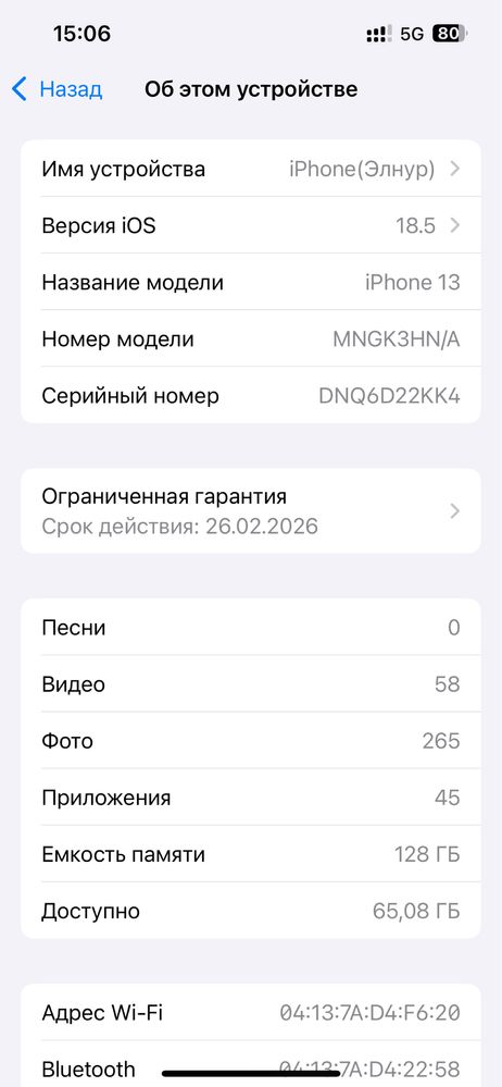 Iphone 13 зелённый