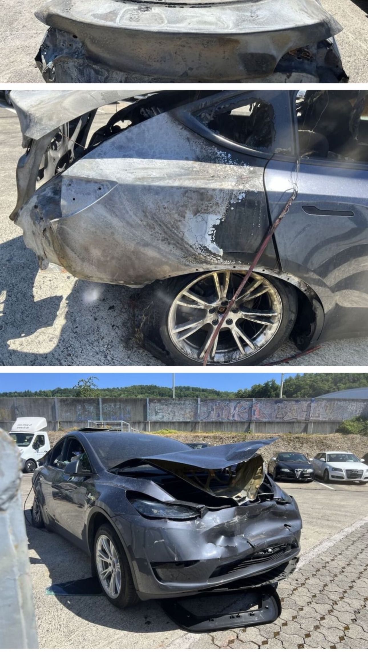 Tesla model y pentru dezmembrări