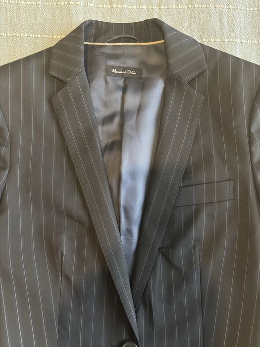 massimo dutti сако 36 тъмносиньо