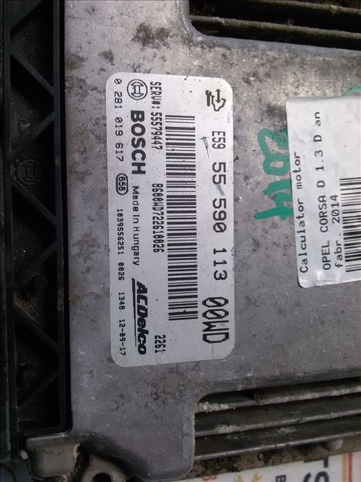 calculator motor opel corsa d 1.3 d an fabr. 2014