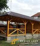Vand foisor din lemn terase