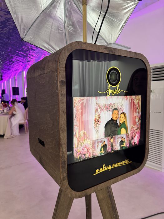 Pachet Complet Lux – Cabina Foto, Oglindă, Fum Greu, Laser