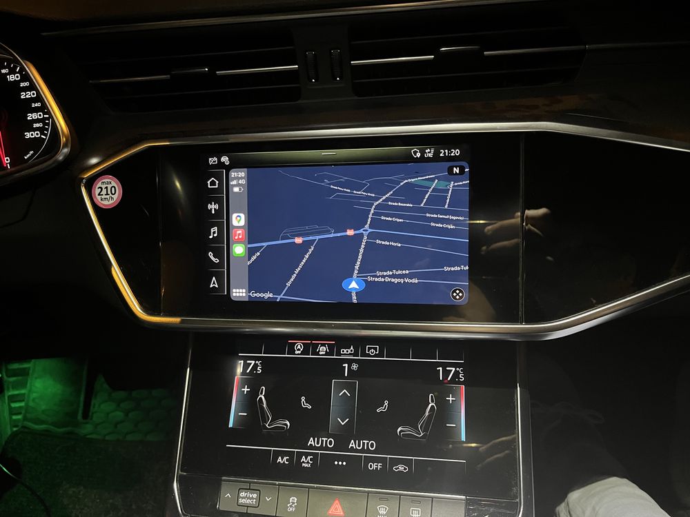 Activare Apple Carplay Abdroid Auto Harti 2025 Audi A6 A7 Porsche VW