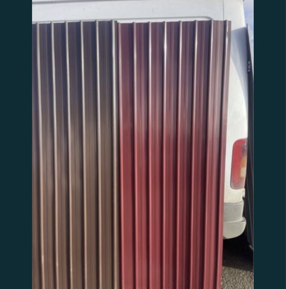 Tabla zinc si color