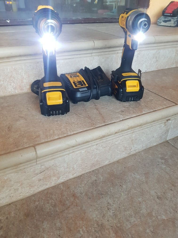 set filetante dewalt motor brushless