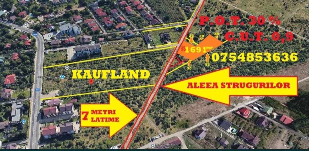 Galata-AL. STRUGURILOR,NOUL Kaufland ,OPORTUNITATE dezvoltare afacere