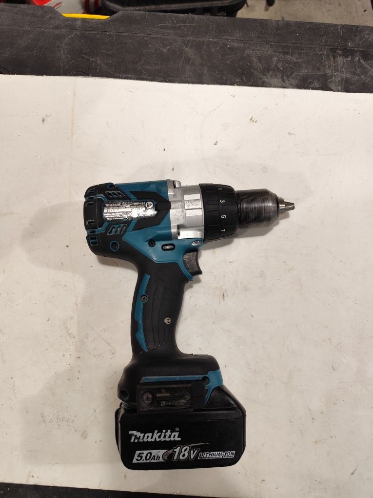 Мощен акумулаторен безчетков винтоверт Макита 115nm Makita DHP481 + 5A