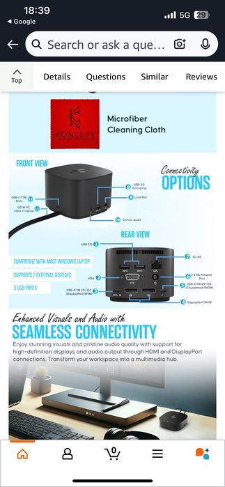 HP THUNDERBOLT DOCK - Sisteme HP de andocare Thunderbolt