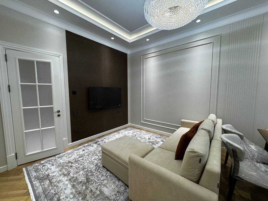 ж.к Oq Saroy Delux 3/4/7 Евро ремонтом мебелью техникой ор-р Макро !